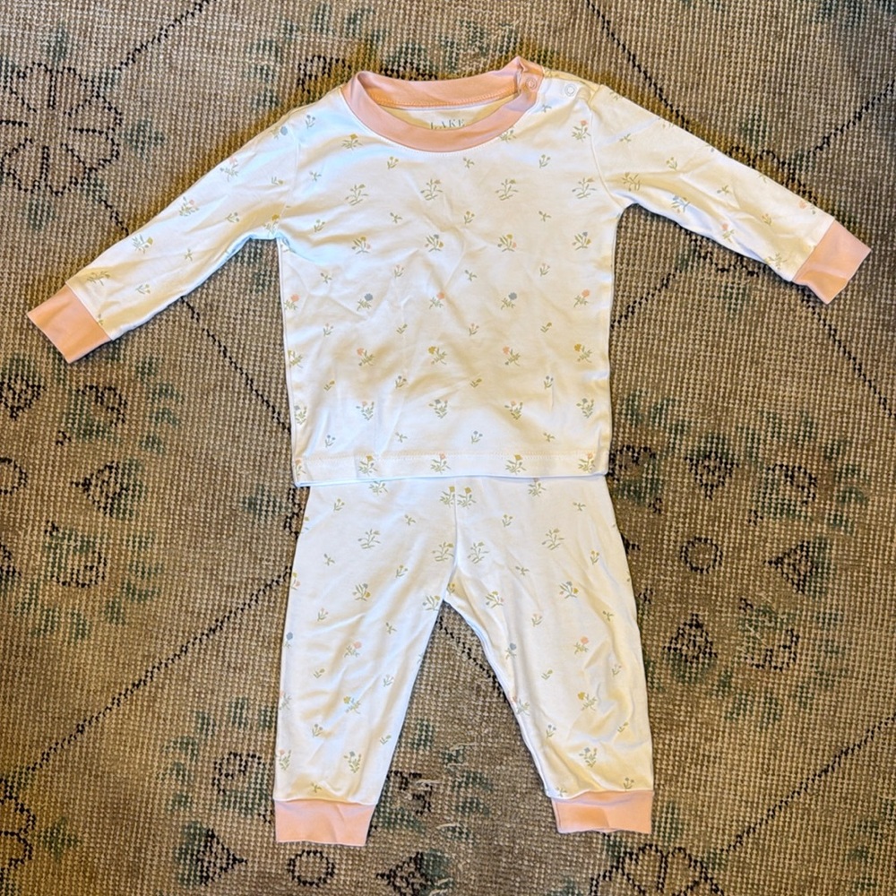 LAKE Pajamas, Baby Long-Long Set